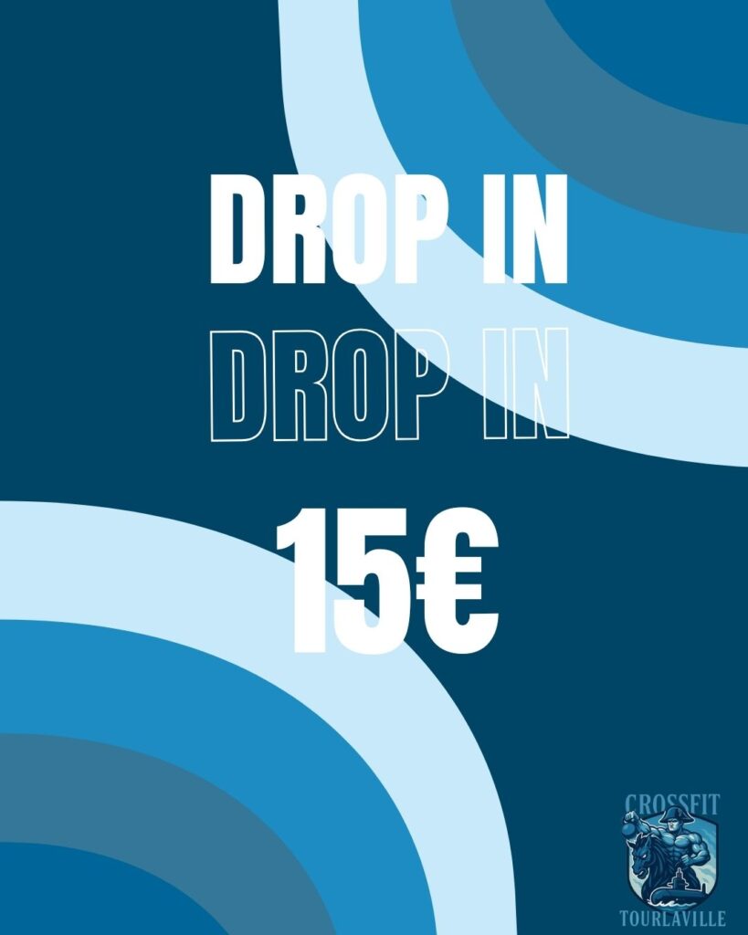 Drop In CrossFit Cherbourg Tourlaville - Séance unique à 15 euros avec coach sportif.